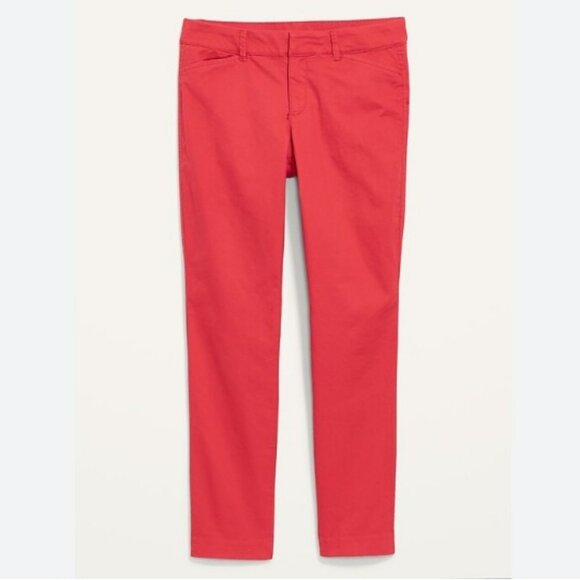 Old Navy || Pixie Mid Rise Chinos - Picture 1 of 1